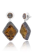 Akasya Serisi Dörtgen Doğal Taşlı Zultanit Kadın Üçlü Set Ayarlanabilir Ölçü