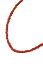 Renk Seçenekli Kum Boncuk Taşlı Renkli Kolye Uzatma Zincirli 40+5