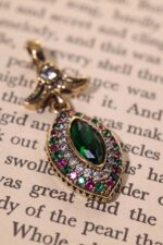 Midyat Serisi Yeşil Renkli Yeşim Taşlı Otantik Gümüş Üçlü Kadın Seti