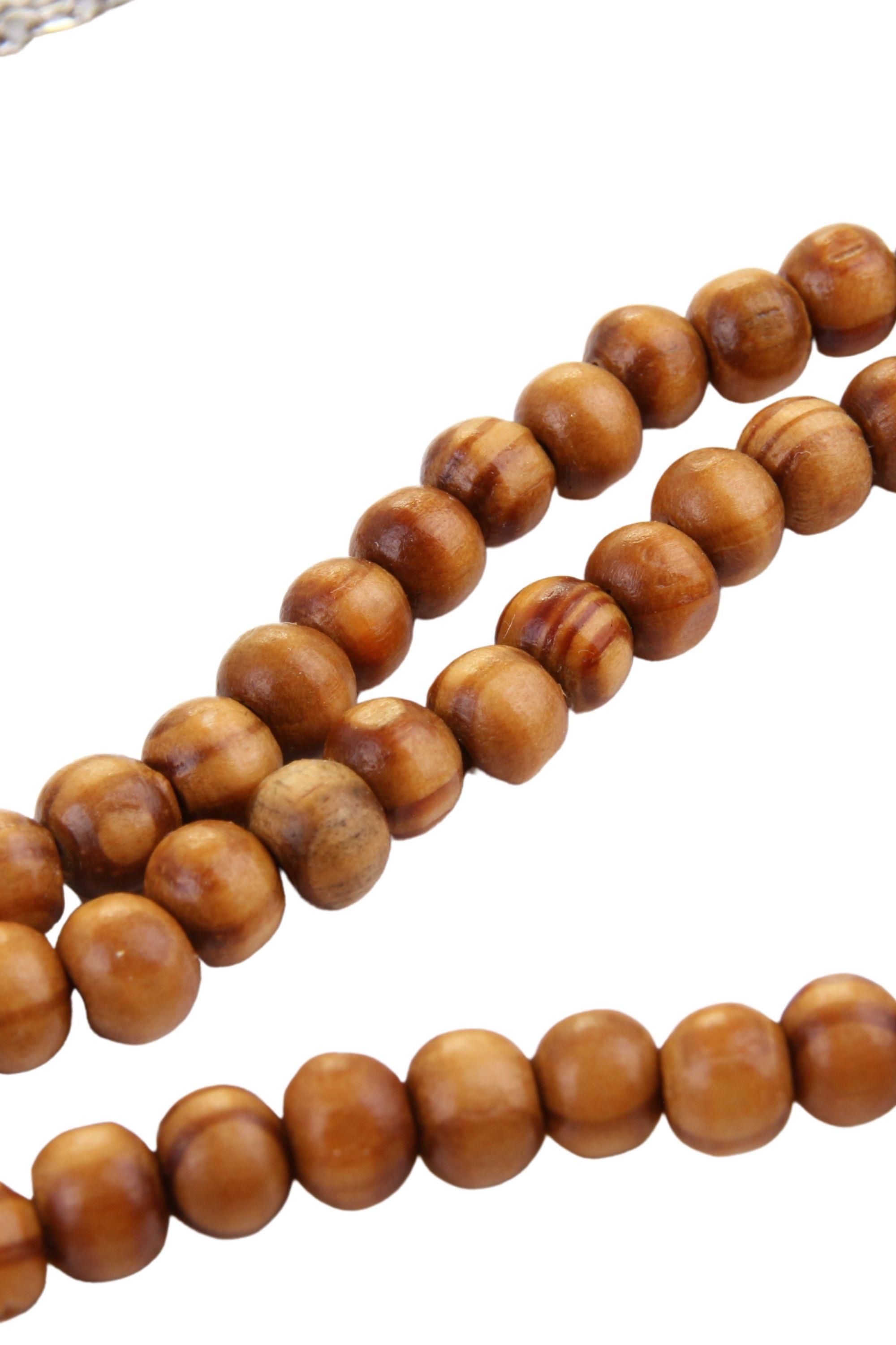 99 luk Küre Kesim Ağaç Tesbih El İşi Püsküllü Tesbihçi Toptan Tesbih