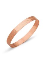 El İşi Dövme 925 Ayar Gümüş Kaplama Bakır Bayan Bilezik - 3 Renk Seçeneği Ayarlanabilir Ölçülü