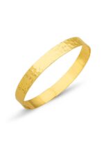 El İşi Dövme 925 Ayar Gümüş Kaplama Bakır Bayan Bilezik - 3 Renk Seçeneği Ayarlanabilir Ölçülü