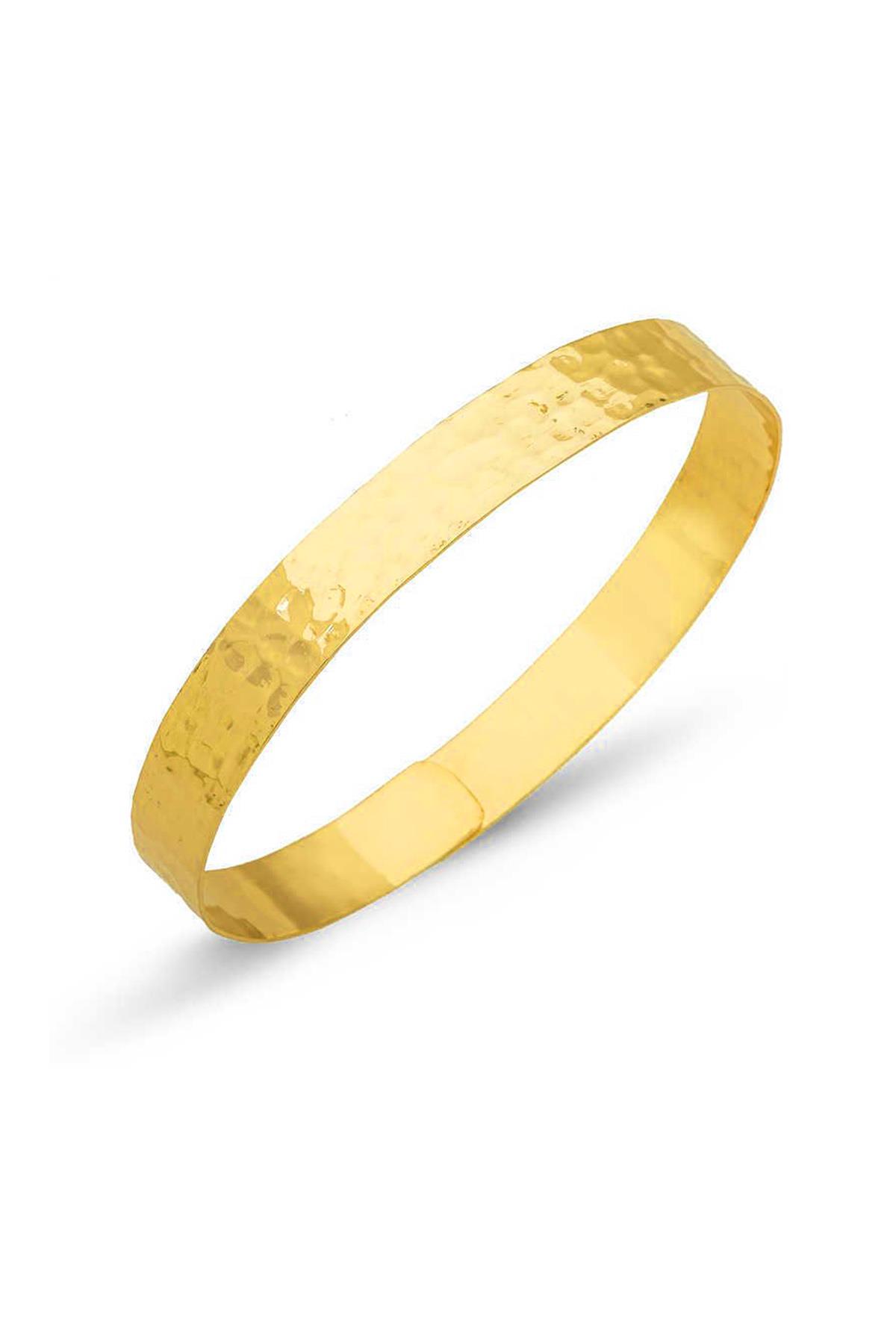 El İşi Dövme 925 Ayar Gümüş Kaplama Bakır Bayan Bilezik - 3 Renk Seçeneği Ayarlanabilir Ölçülü