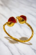 Bereket Serisi Kırmızı Kadın Nar Otantik Bileklik Bilezik