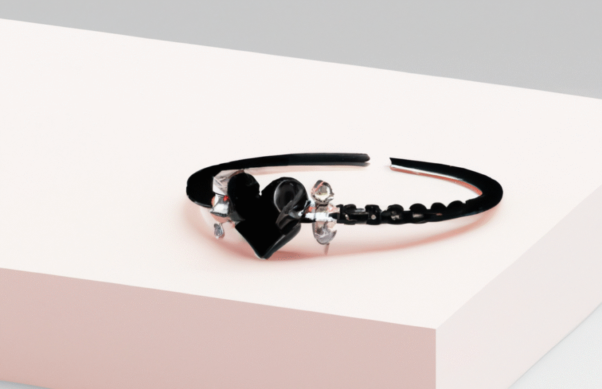 Create a high-quality, elegant featured image for a jewelry-related blog article. 
The style should