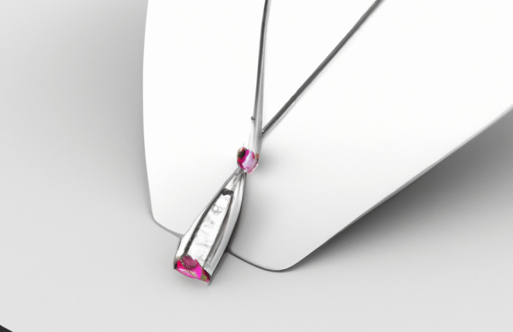 Create a high-quality, elegant featured image for a jewelry-related blog article. 
The style should