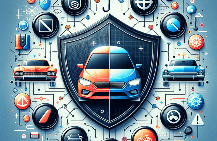 Generate an eye-catching, high-quality featured image prompt for a blog post about: Araç Sigortası