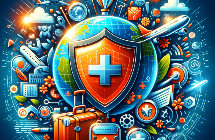 Generate an eye-catching, high-quality featured image prompt for a blog post about: Seyahat Sigortas