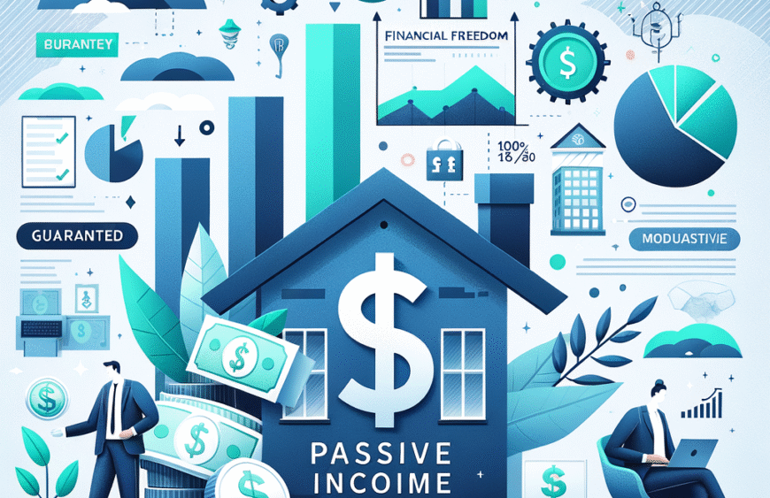 {Pasif Gelir: Garantili ve Kolay Finansal Özgürlük Yolları} konulu blog yazısı için profesyon