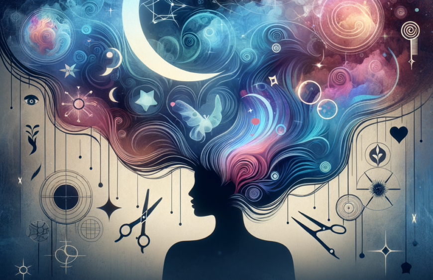 Rüyada Saç Kesmek: Anlamı ve Yorumlar konusunu anlatan bir blog yazısı için yüksek kaliteli,