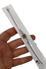 Dikdörtgen Kesim Zultanit Taşlı Ayarlanabilir Kadın 925 Ayar Gümüş Bileklik