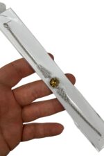 Yuvarlak Kesim Zultanit Taşlı Ayarlanabilir Kadın 925 Ayar Gümüş Bileklik