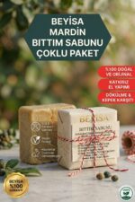 Doğal Bıttım Sabunu 110g (±5g) Bitkisel, Sülfatsız, Parabensiz El Yapımı Banyo Sabunu